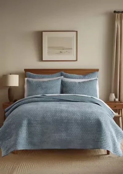 Velvet Stitch Quilt Set