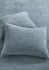 Velvet Stitch Quilt Set