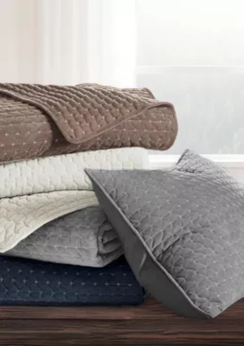 Velvet Stitch Quilt Set