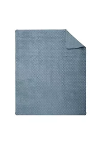 Velvet Stitch Quilted Throw