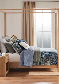 English Forest Navy Quilt Set