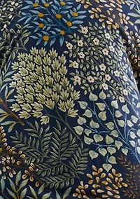 English Forest Navy Duvet Cover Set