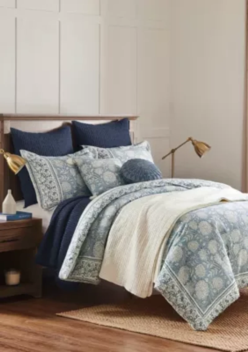 Adare Blue Duvet Cover Set