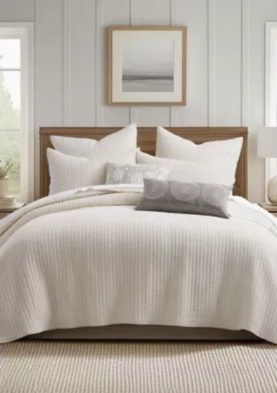 Loden Cream Quilt Set