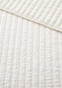 Loden Cream Quilt Set