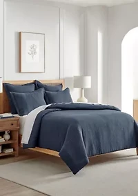 Reede Muslin Bright White Comforter Set