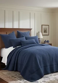 Ballou Bright White Bedspread Set