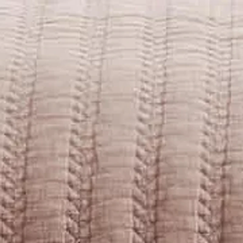 Wilhemina Dusty Rose Quilt Set