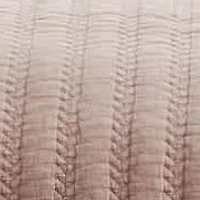 Wilhemina Dusty Rose Quilt Set