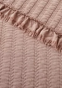 Wilhemina Dusty Rose Quilt Set