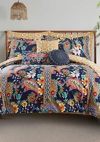 Bertelli Navy Comforter Set