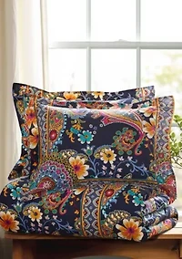 Bertelli Navy Comforter Set