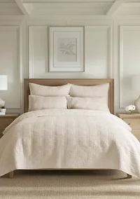 Cloud Waffle Quilt Set