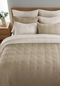 Cloud Waffle Quilt Set