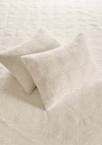 Cloud Waffle Quilt Set