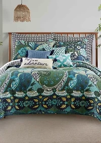Jules Blue Quilt Set