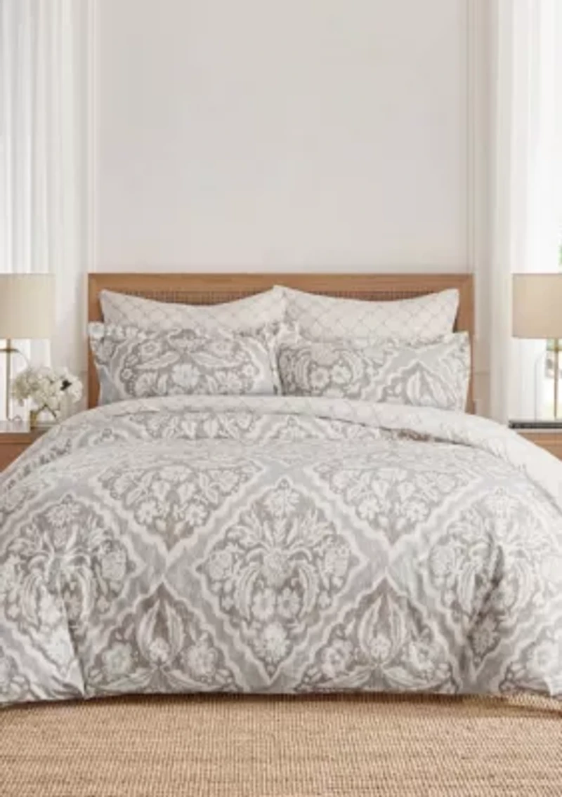 Becker Taupe Comforter Set