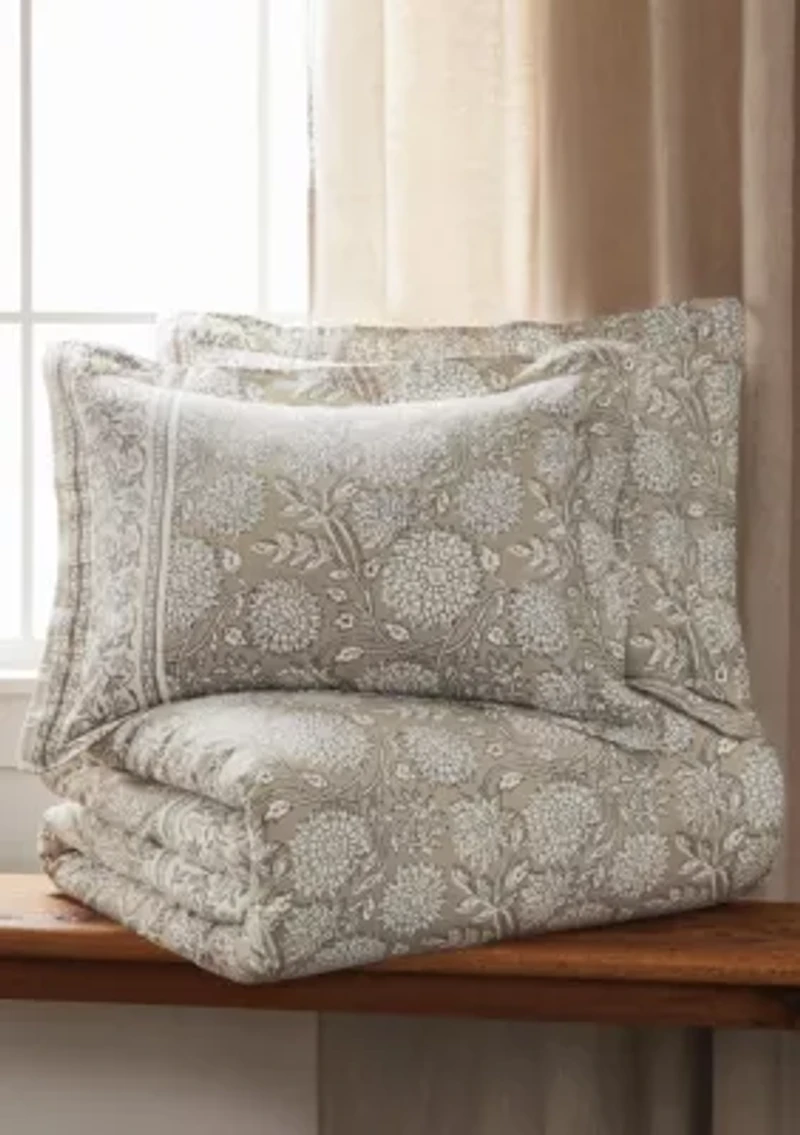 Adare Taupe Comforter Set