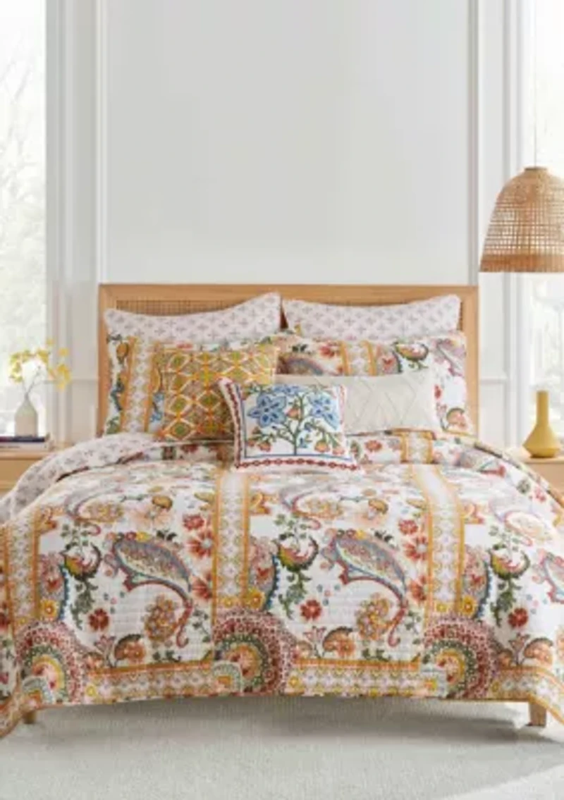 Bertelli Off-White Quilt Set