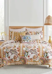 Bertelli Off-White Quilt Set