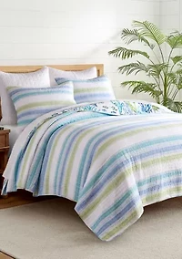 Ombre Tides Quilt Set