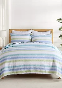 Ombre Tides Quilt Set