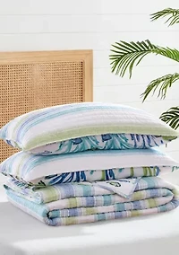 Ombre Tides Quilt Set