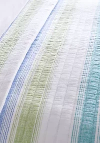 Ombre Tides Quilt Set