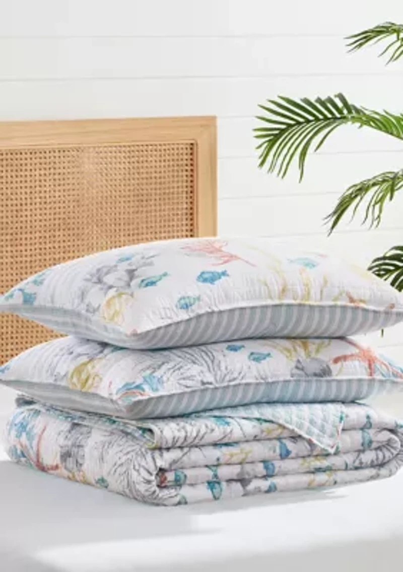Marine Haven Quilt Set