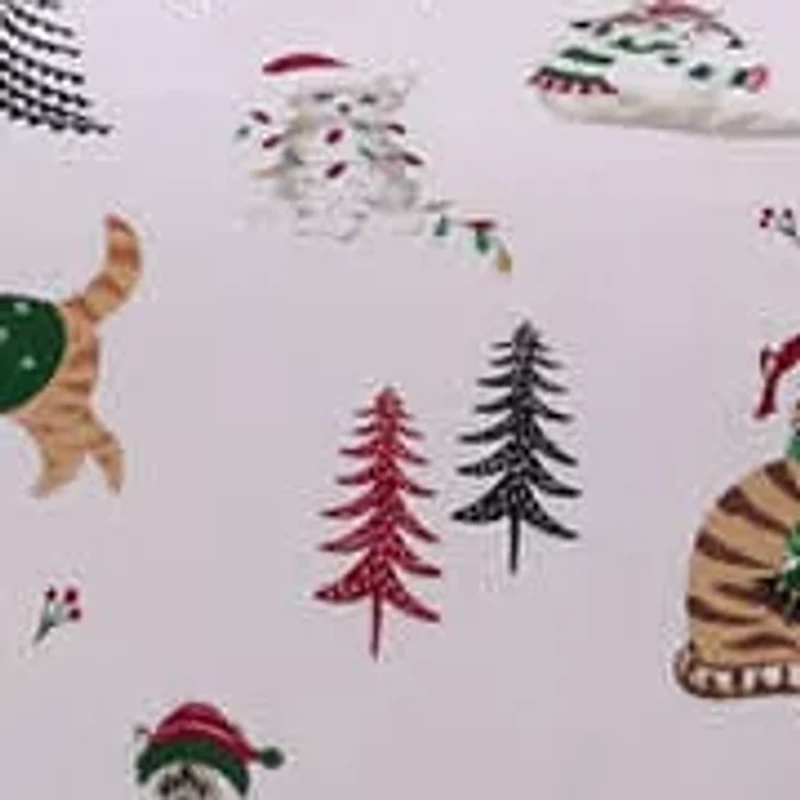 Meowy Christmas Comforter Set