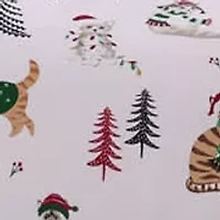 Meowy Christmas Comforter Set