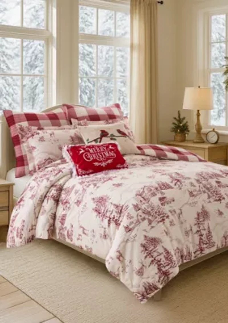 Winter Sleigh Ride Comforter Set
