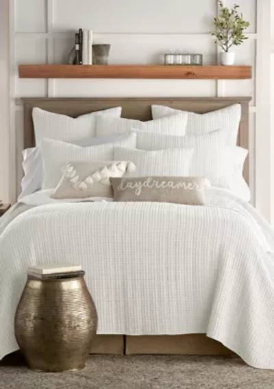 Mills Waffle Quilt Set