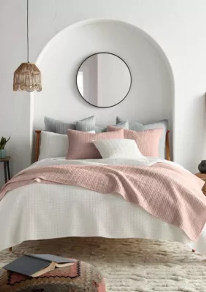 Mills Waffle Quilt Set