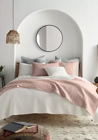 Mills Waffle Quilt Set