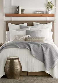 Mills Waffle Quilt Set