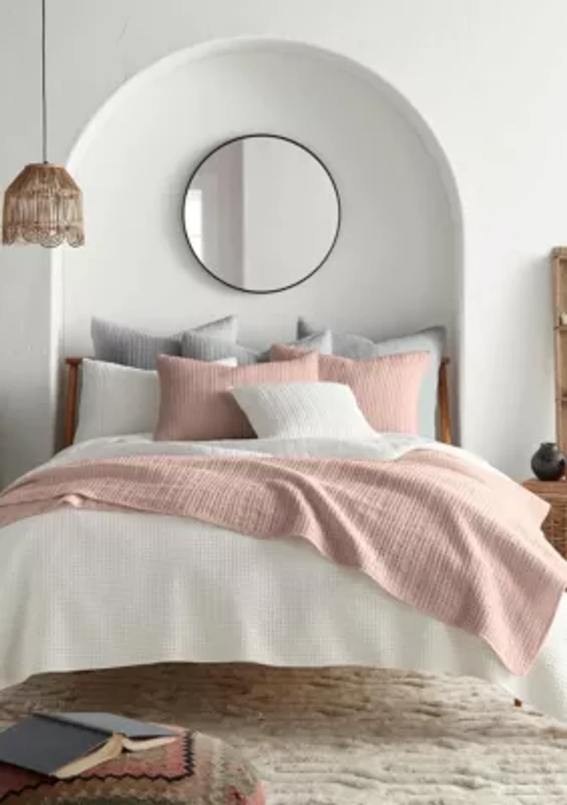 Mills Waffle Quilt Set