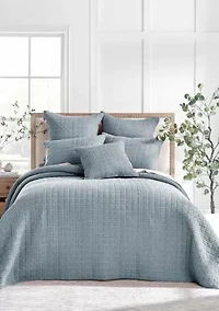 Mills Waffle Bedspread Set