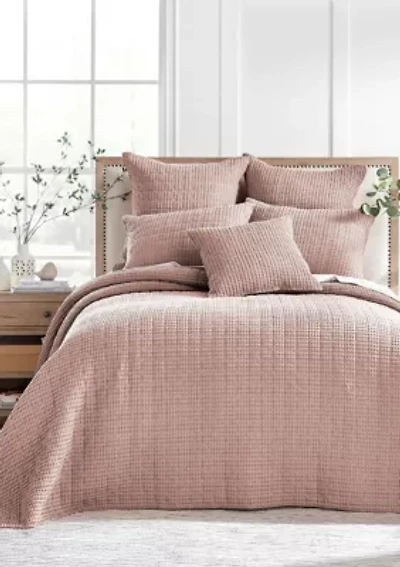 Mills Waffle Bedspread Set
