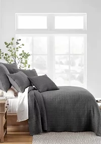 Mills Waffle Bedspread Set