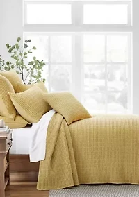 Mills Waffle Bedspread Set