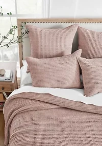 Mills Waffle Bedspread Set
