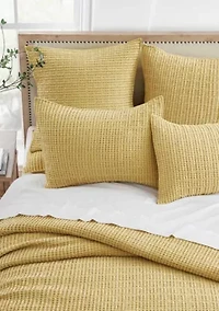 Mills Waffle Bedspread Set