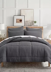 Mills Waffle Comforter Set