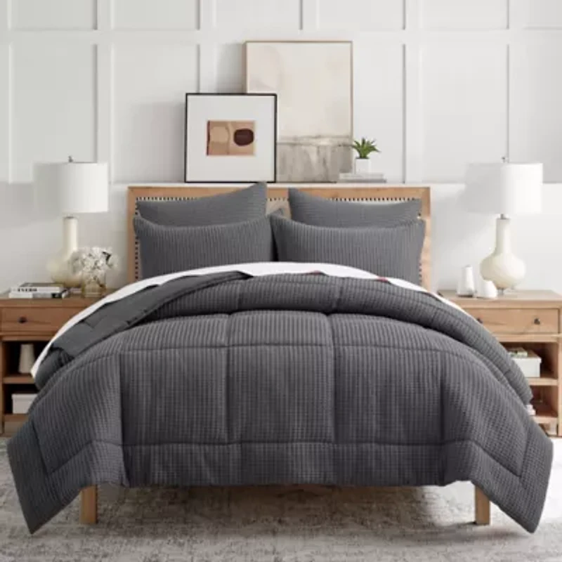Mills Waffle Comforter Set