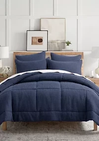 Mills Waffle Comforter Set