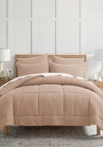 Mills Waffle Comforter Set