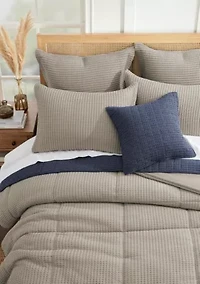 Mills Waffle Comforter Set