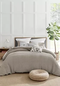 Mills Waffle Duvet Set