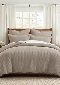 Mills Waffle Duvet Set